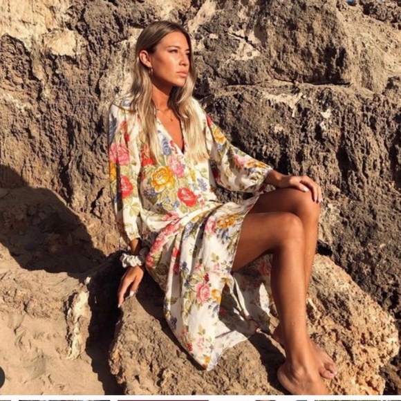 Zara Floral Print Dress - Picture 5 of 11
